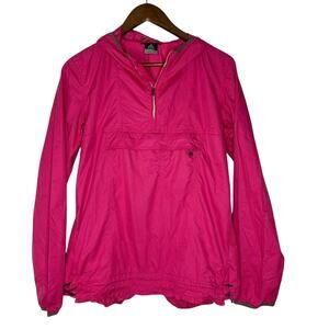 Nike ACG Women’s Pullover Jacket Pink Hooded Size M Lightweight Outdoor Gear